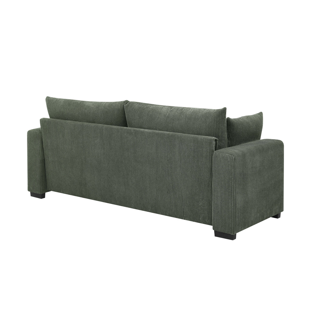 Coastal Haven Corduroy Sofa
