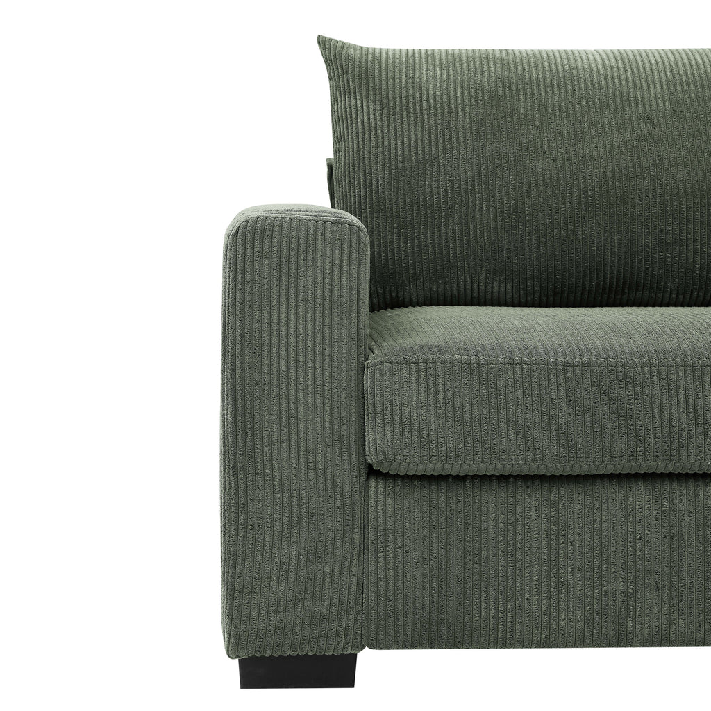 Coastal Haven Corduroy Sofa