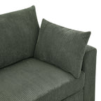 Coastal Haven Corduroy Sofa