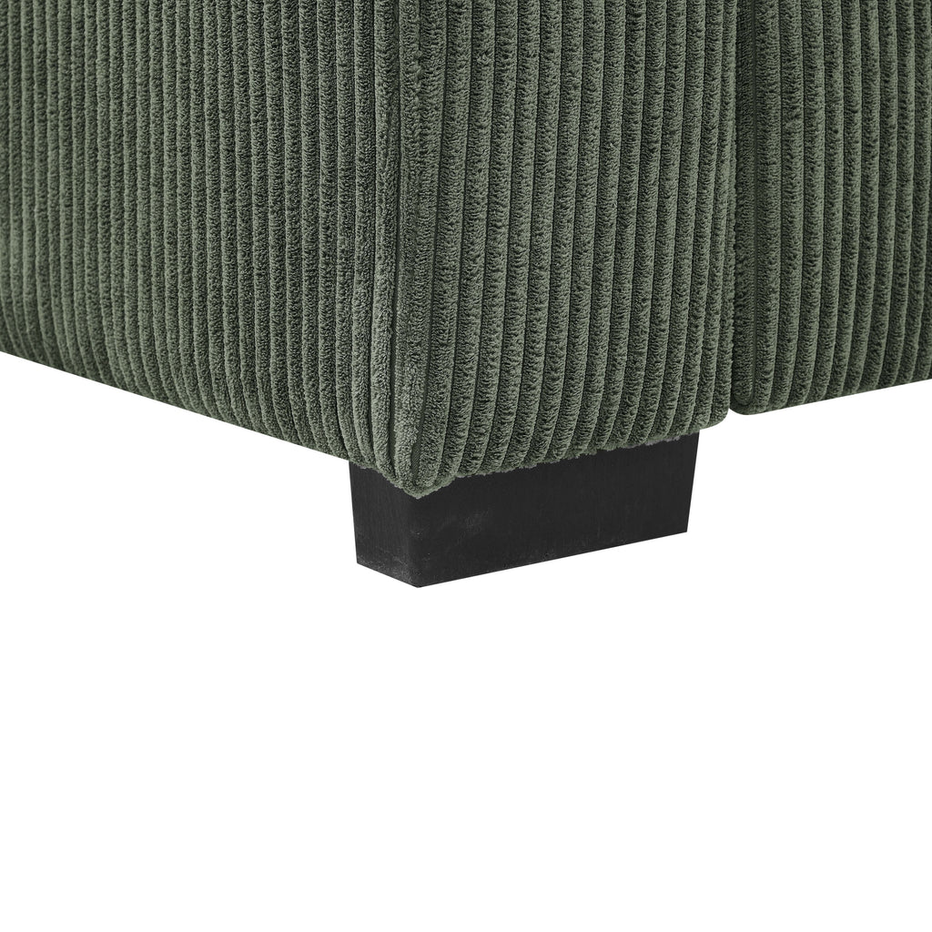 Coastal Haven Corduroy Sofa