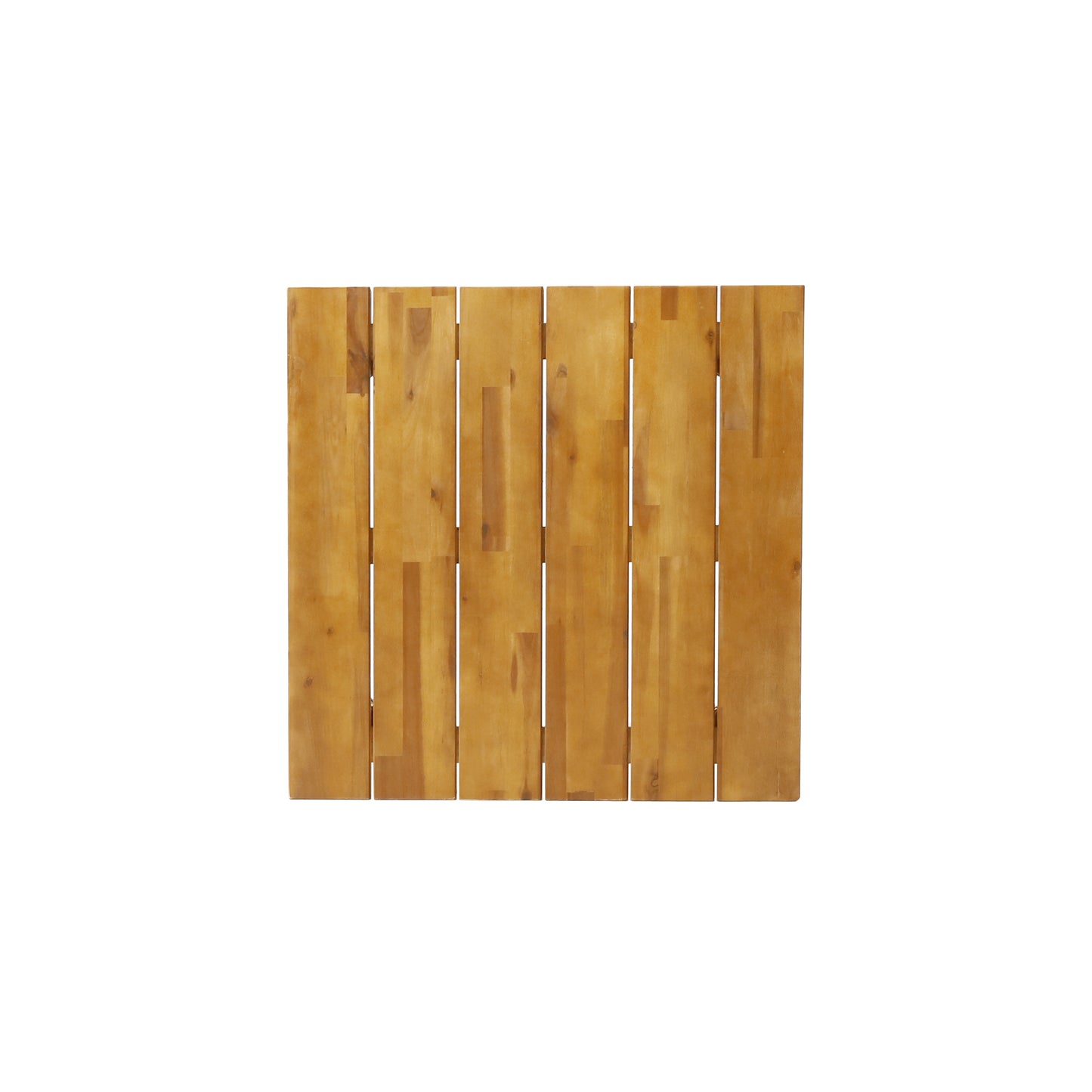 BROOKLYN 6-PIECES PATIO CONVERSATION SET, TEAK+BEIGE Patio Furniture Sets