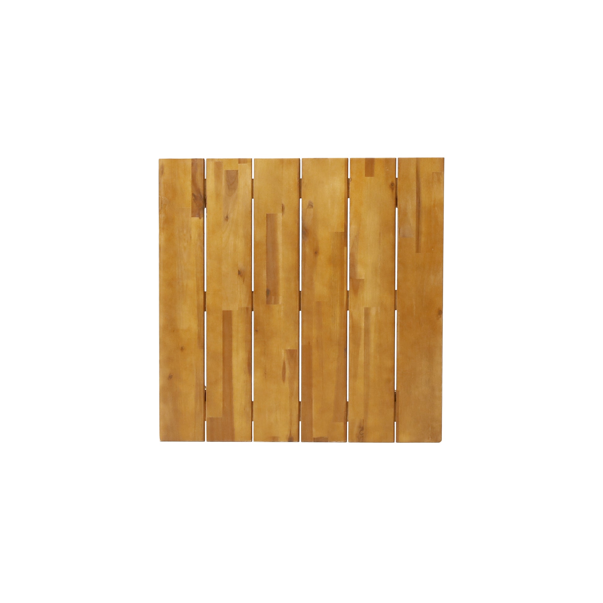 BROOKLYN 6-PIECES PATIO CONVERSATION SET, TEAK+BEIGE Patio Furniture Sets