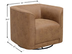 Brown Swivel Accent Chair Accent Chair