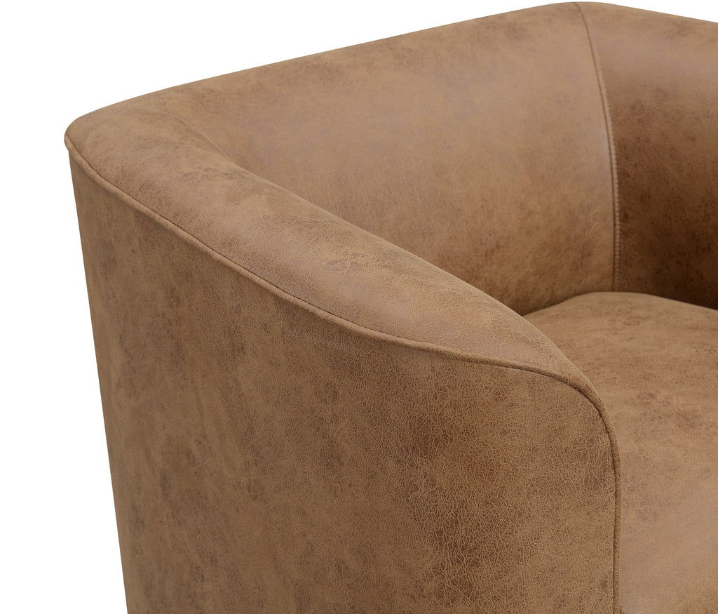 Brown Swivel Accent Chair Accent Chair