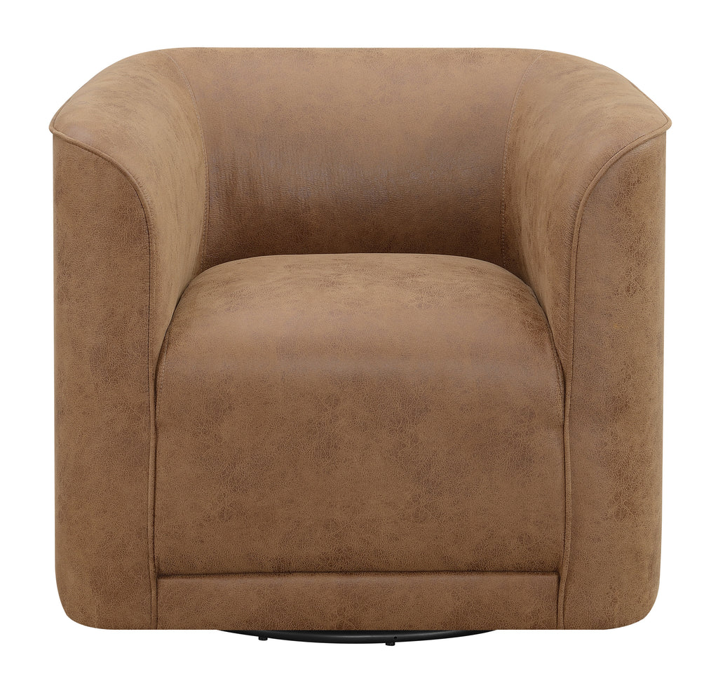 Brown Swivel Accent Chair Accent Chair