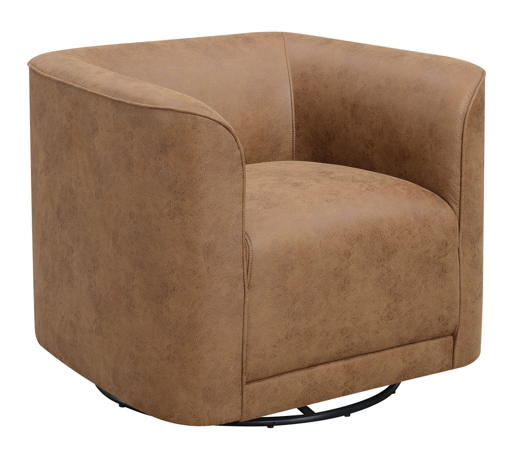 Brown Swivel Accent Chair Accent Chair