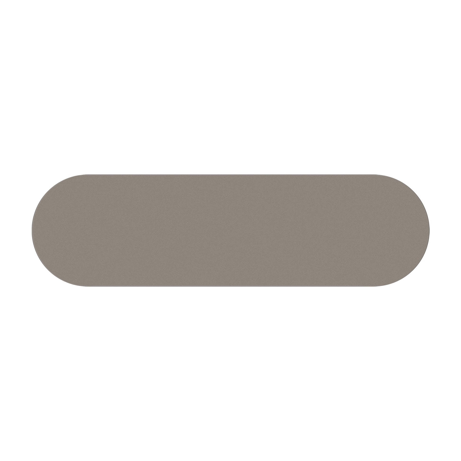 U_STYLE Vertical Striped Door Storage Cabinet with Metal Handles, Adjustable, Suitable for Study, Entryway and Living Room