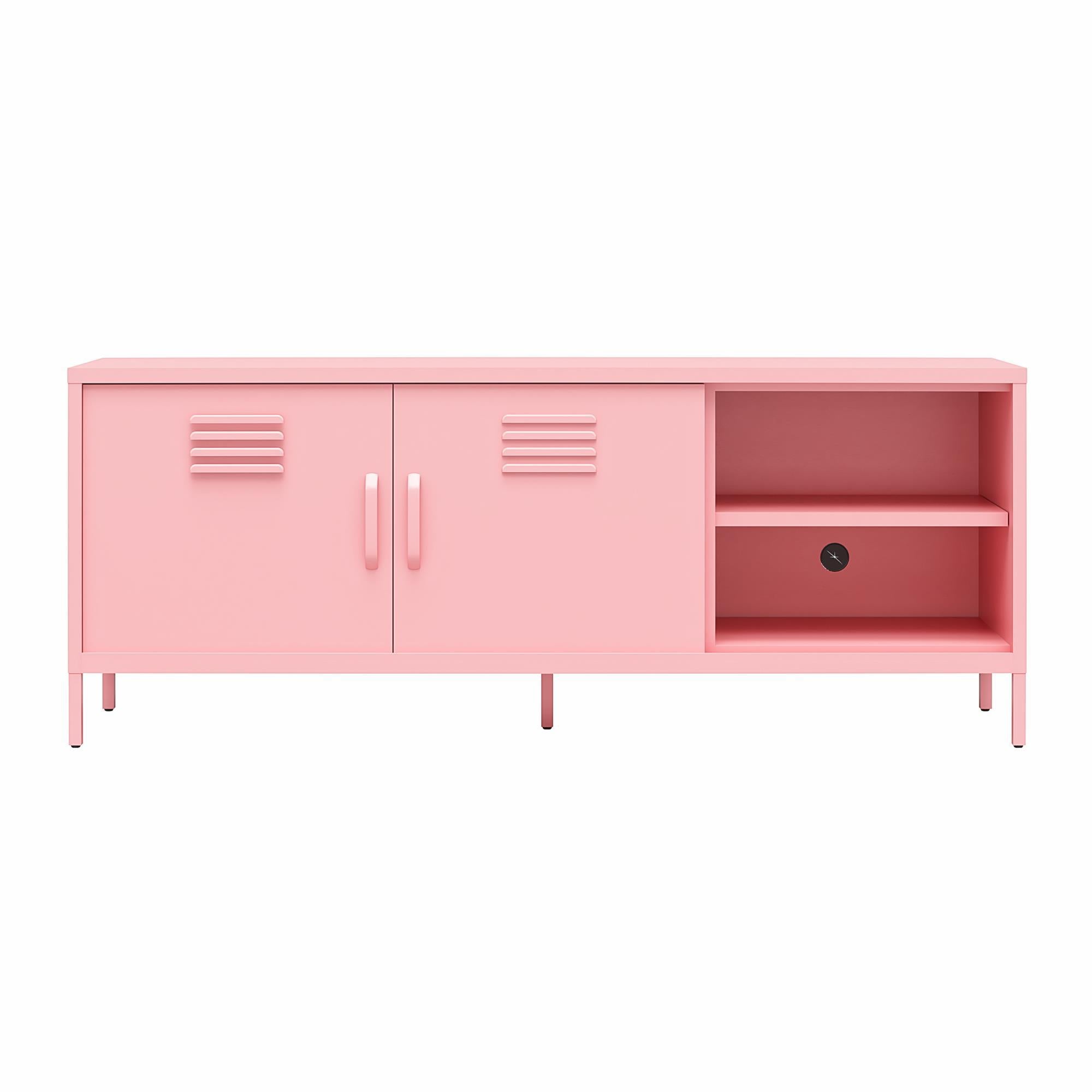 Cache Metal Locker-Style TV Stand for TVs up to 65' Media Console