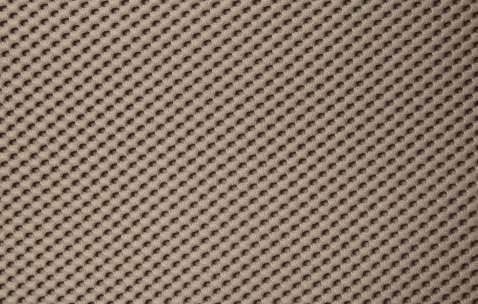 Carrick BEIGE SANDWICH MESH FABRIC Sectional Sofa with an Ottoman