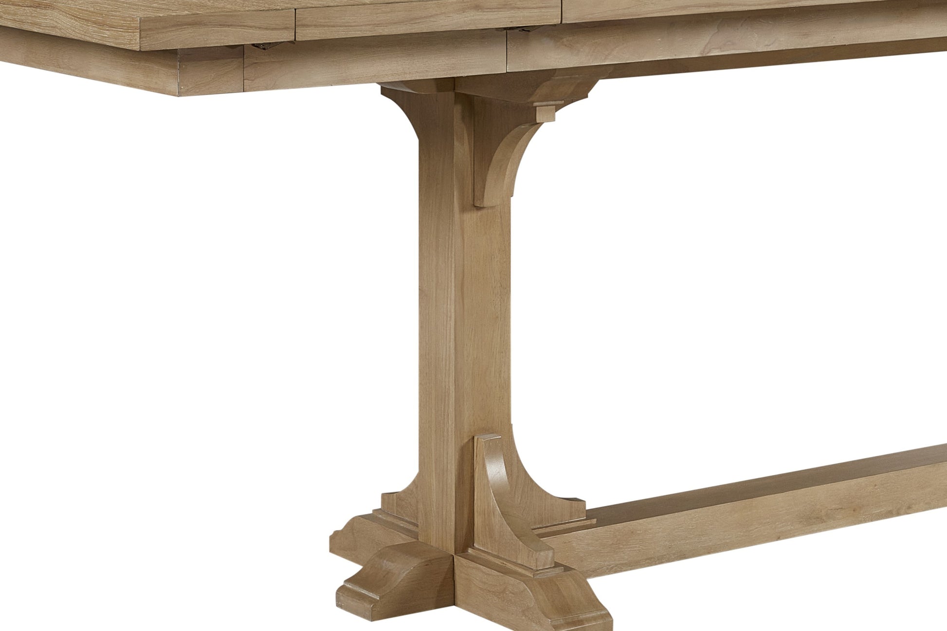 Counter Height Trestle Table - Cashew Dining Table