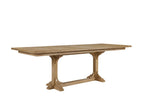 Counter Height Trestle Table - Cashew Dining Table