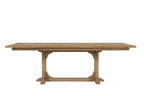 Counter Height Trestle Table - Cashew Dining Table