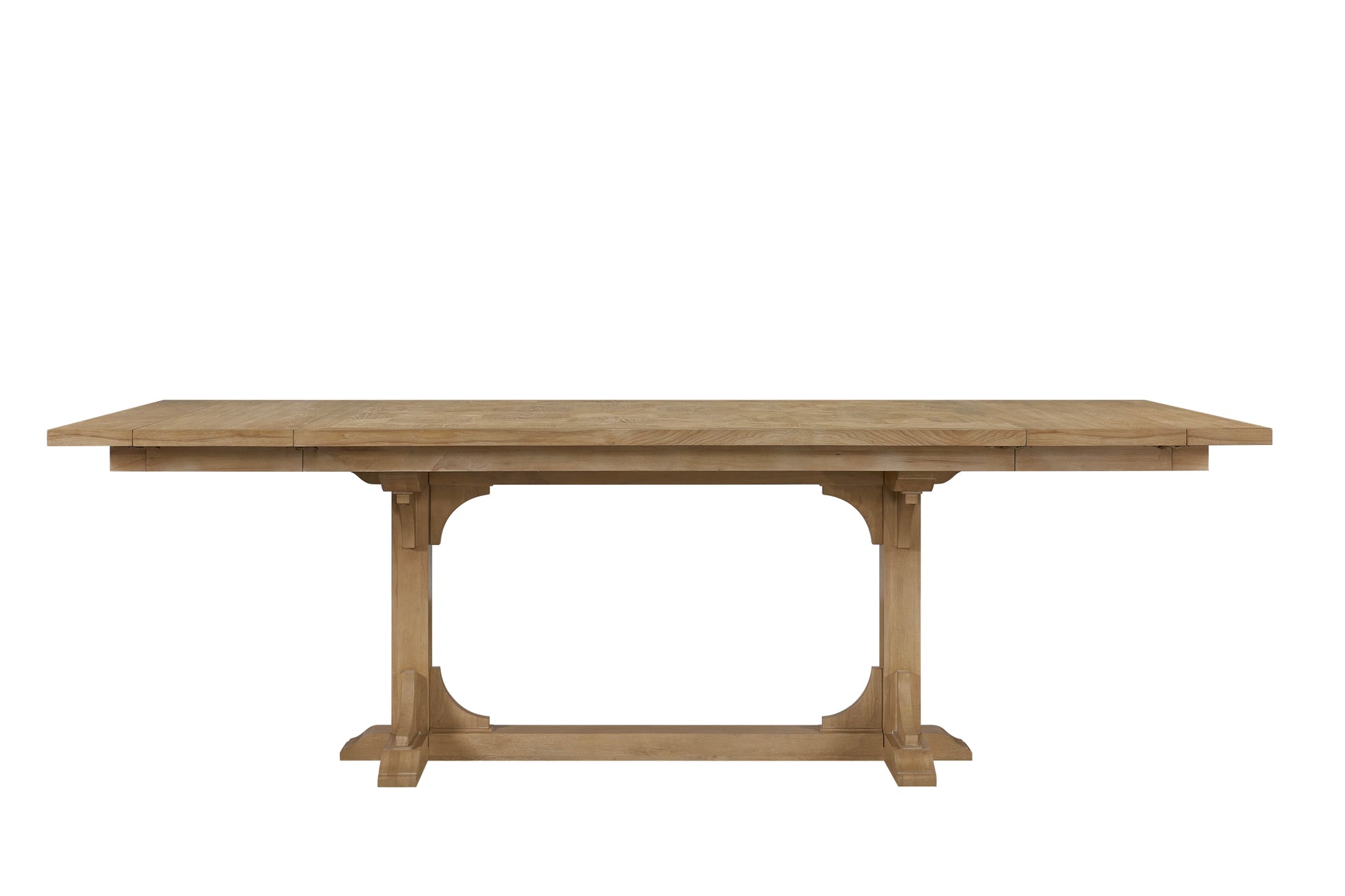 Counter Height Trestle Table - Cashew Dining Table