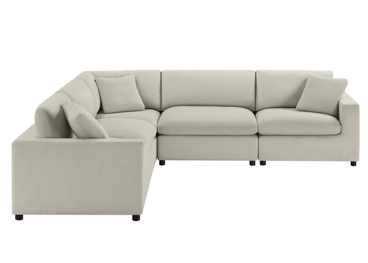 Cassandra Modular 5-Piece Sectional Sectional Sofa