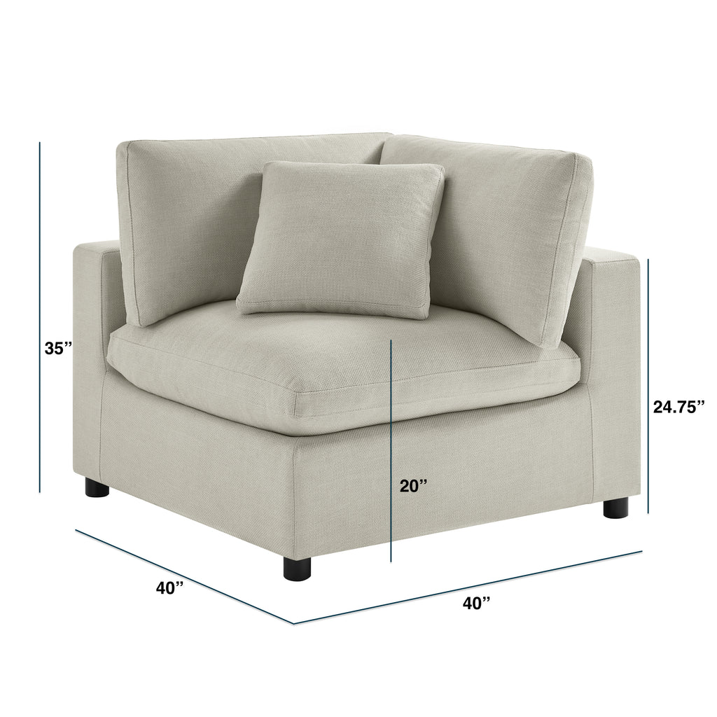 Cassandra Modular 3-piece Chofa Sectional Sofa