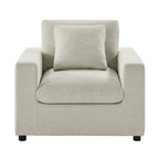 Cassandra Modern Armchair - Beige Accent Chair