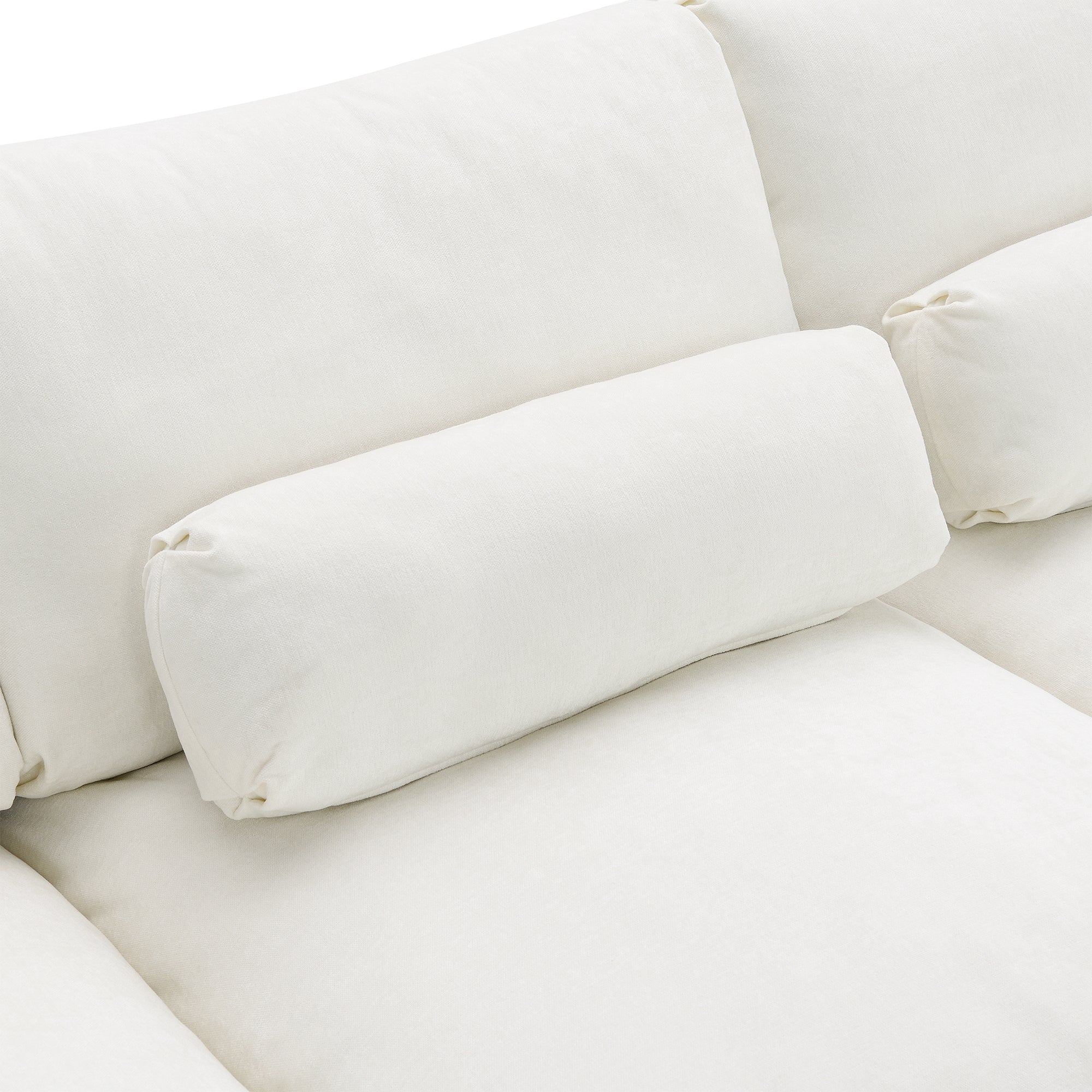 [VIDEO]86.5'' Chenille Modular Sectional Sofa with Storage Pockets, 5 Seat U Shaped Couch Set with Pillows,Free Combination,Modern Cloud Sofa with 2 Movable Ottoman for Living Room,Apartment,3 Colors