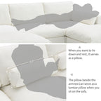 [VIDEO]86.5'' Chenille Modular Sectional Sofa with Storage Pockets, 5 Seat U Shaped Couch Set with Pillows,Free Combination,Modern Cloud Sofa with 2 Movable Ottoman for Living Room,Apartment,3 Colors