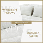 COOLMORE Bean Bag sofa Lazy Sofa Durable Comfort Lounger High Back Bean Bag Chair Couch for Adults and Kids, Indoor & Outdoor, Accent Floor Soft Lounge Chair  (Beige chenille)