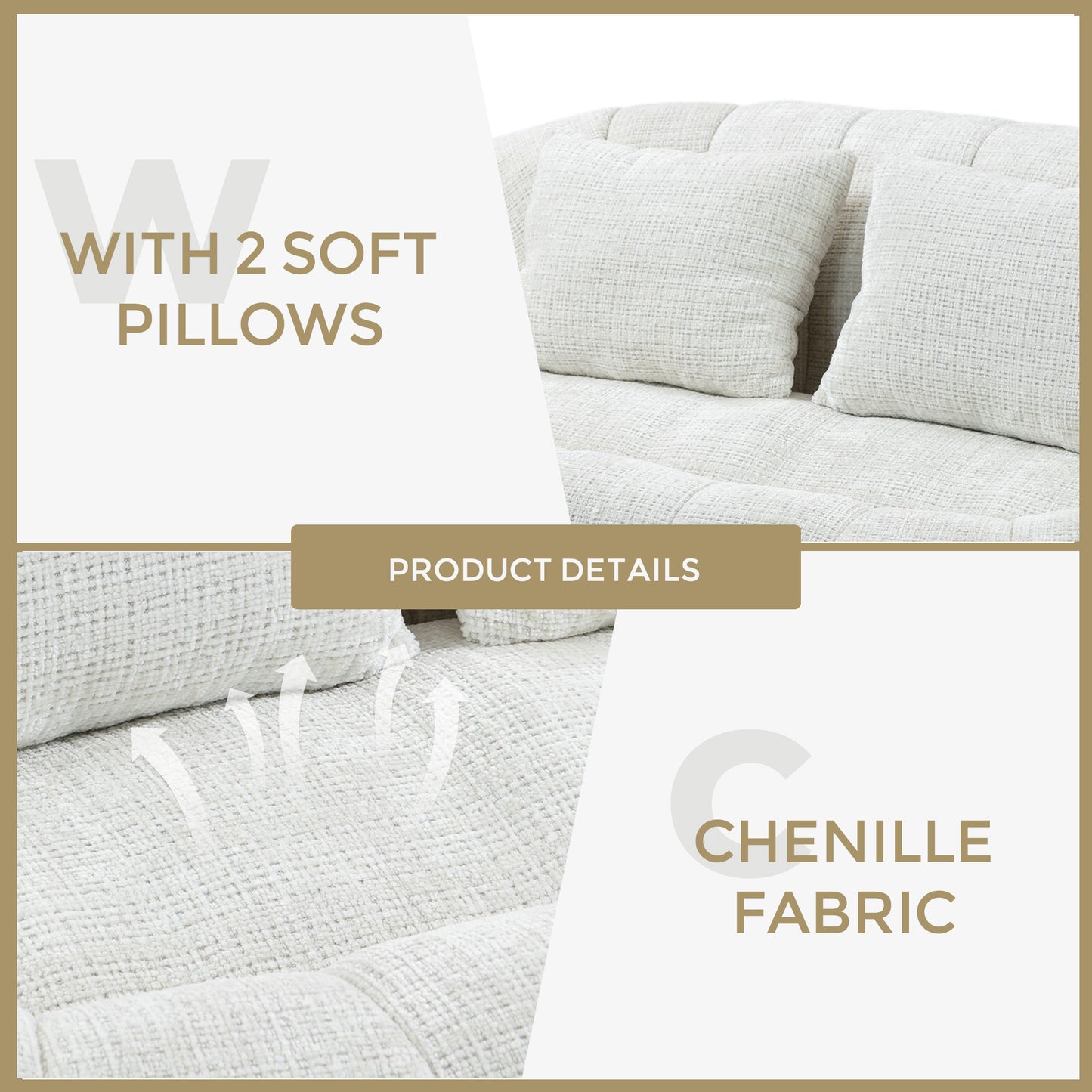 COOLMORE Bean Bag sofa Lazy Sofa Durable Comfort Lounger High Back Bean Bag Chair Couch for Adults and Kids, Indoor & Outdoor, Accent Floor Soft Lounge Chair  (Beige chenille)