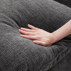 26*26' Ottoman Module for Modular Sectional Sofa,Wide Seat,Chenille,2 Colors