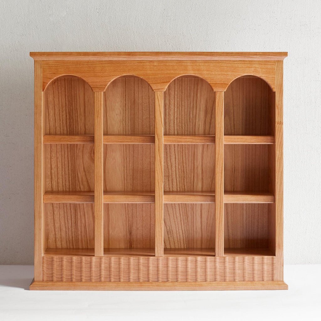 Cherry Wood Solid Storage Rack For Kitchen Dining.