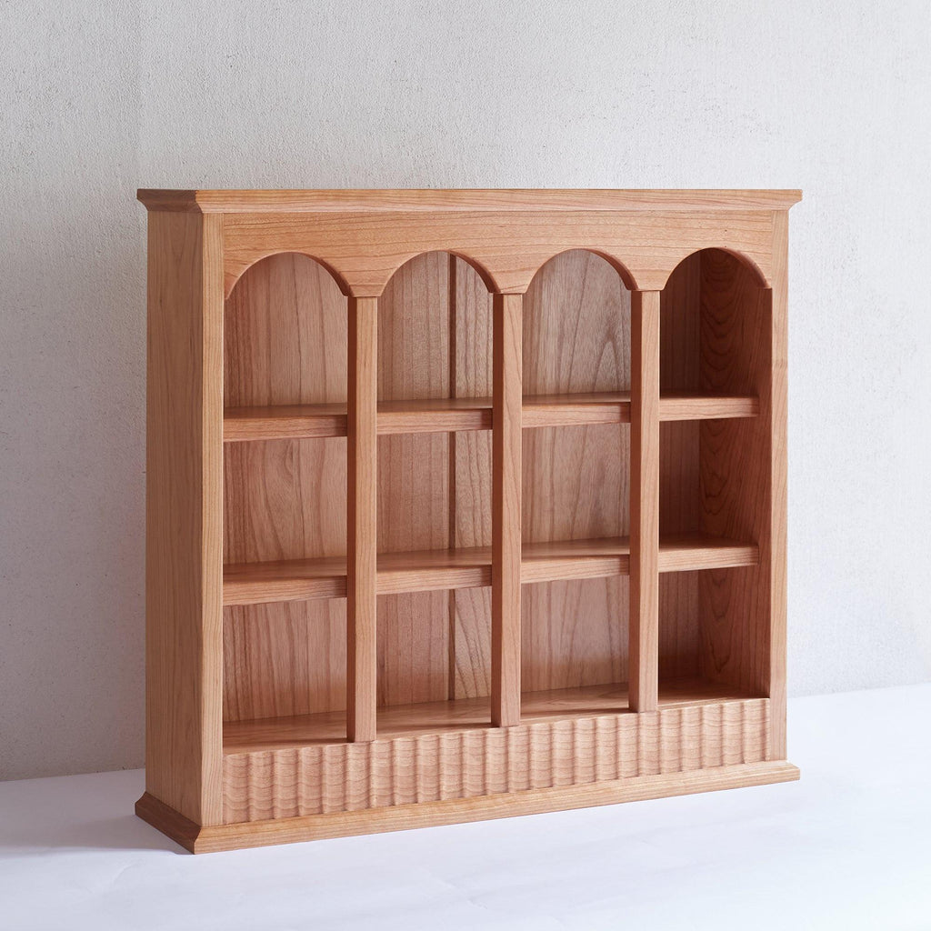 Cherry Wood Solid Storage Rack For Kitchen Dining.