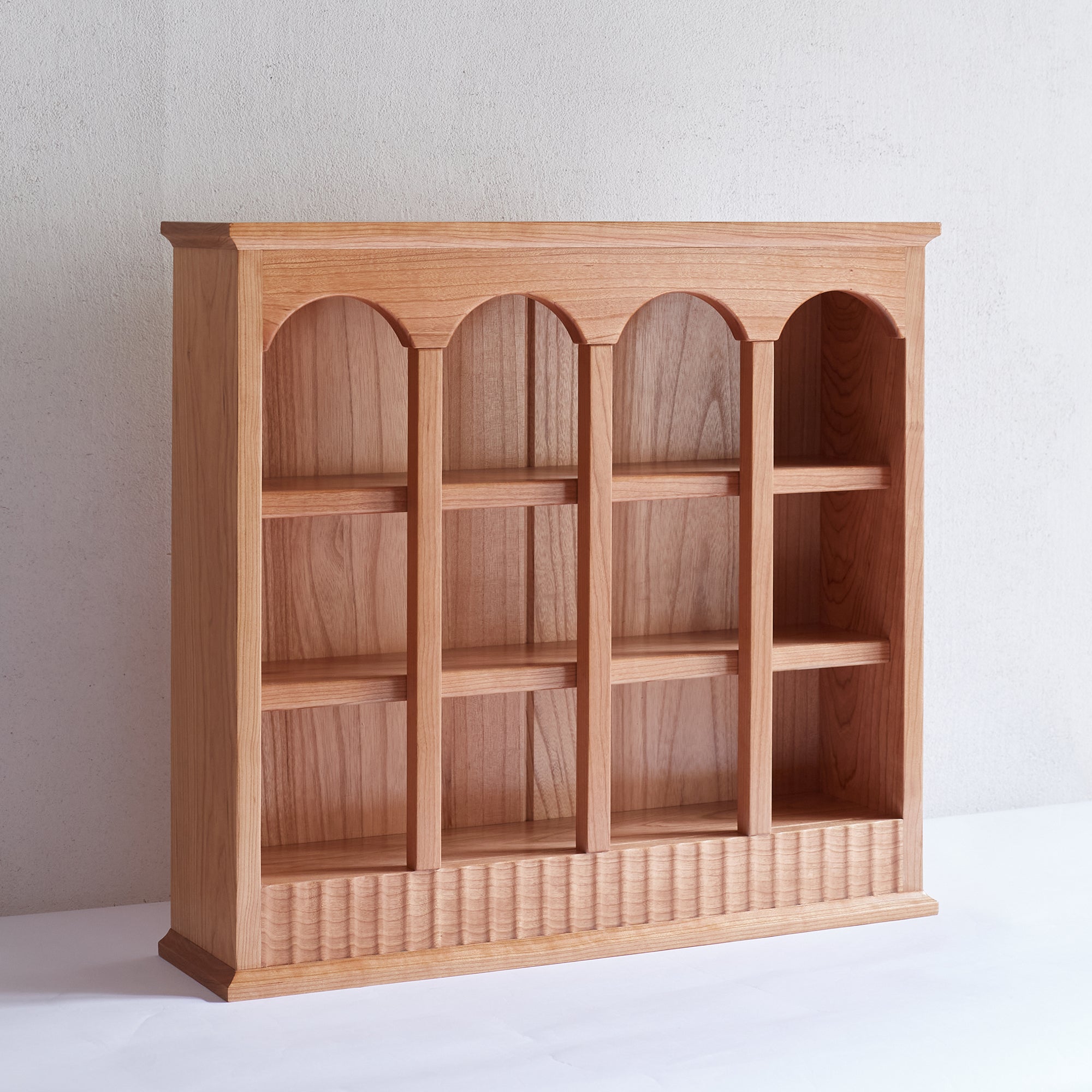 North America A Grade Cherry One Piece Solid Wood Storage Rack Simple European Style Solid Wood Kitchen Table Cup Holder For Home