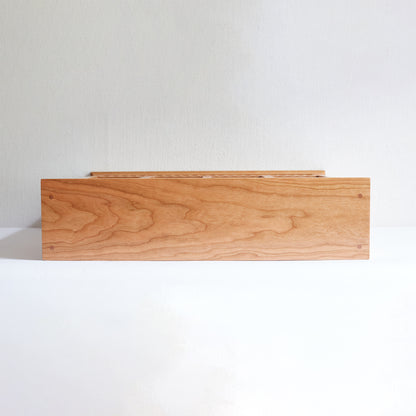 North America A Grade Cherry One Piece Solid Wood Storage Rack Simple European Style Solid Wood Kitchen Table Cup Holder For Home