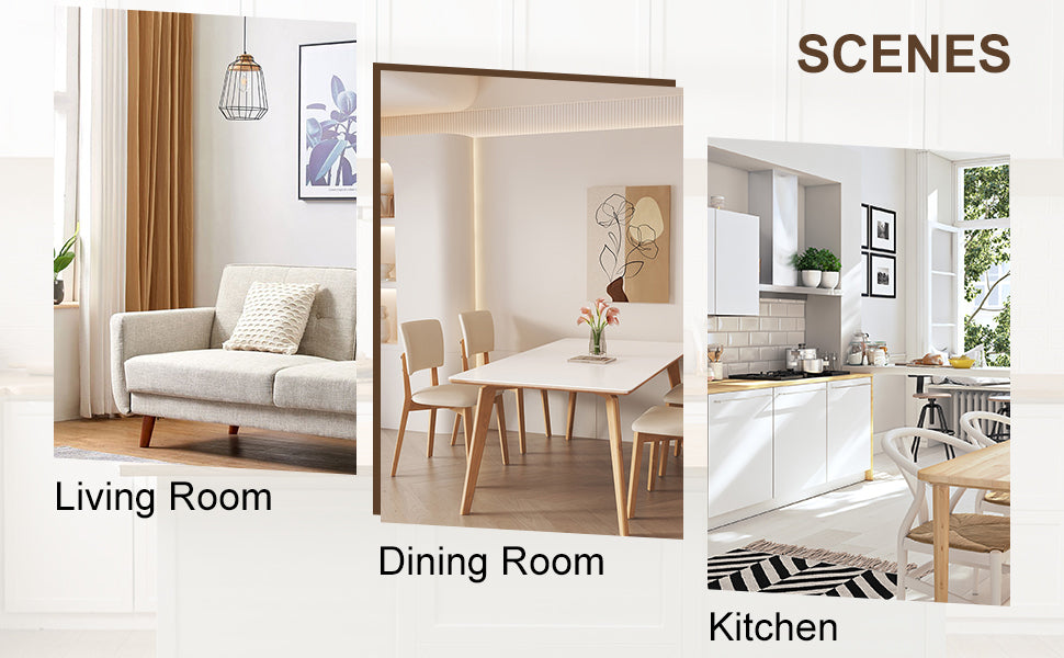 Chinese countryside retro solid wood round table, simple modern imitation rattan table, wooden table, desk. Suitable for dining room, living room, office