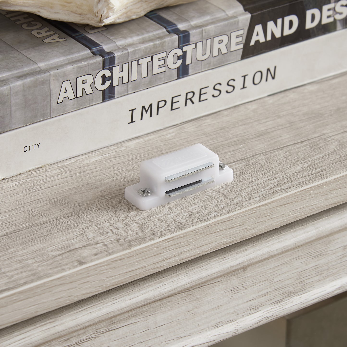 Glass display cabinet 4 Tier Glass Display Cabinet Storage Curio Cabinet with Flip up Glass Doors, Collectors Showcase Toy Figure Organizers Rack, Bookcase for Living Room White