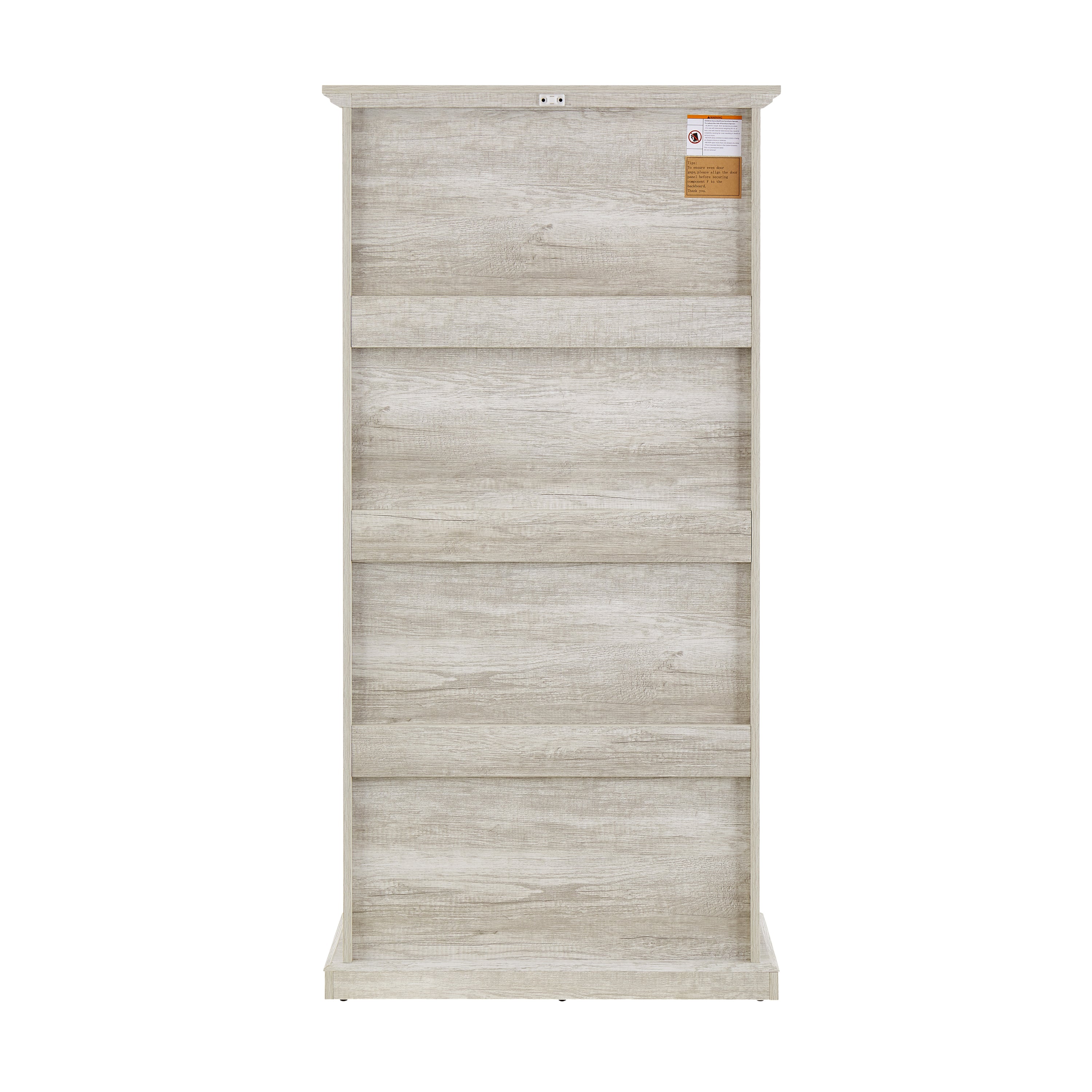 Glass display cabinet 4 Tier Glass Display Cabinet Storage Curio Cabinet with Flip up Glass Doors, Collectors Showcase Toy Figure Organizers Rack, Bookcase for Living Room White