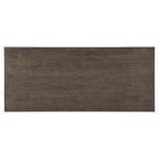 Dark Oak Finish 1pc Durable Writing Desk with Hidden Drawer Classic Traditional Wooden Home Office Furniture