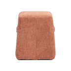 Clyde 14' Tapered Square Upholstered Ottoman, Spice Orange