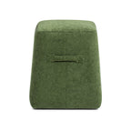 Clyde 14' Tapered Square Upholstered Ottoman, Moss Green