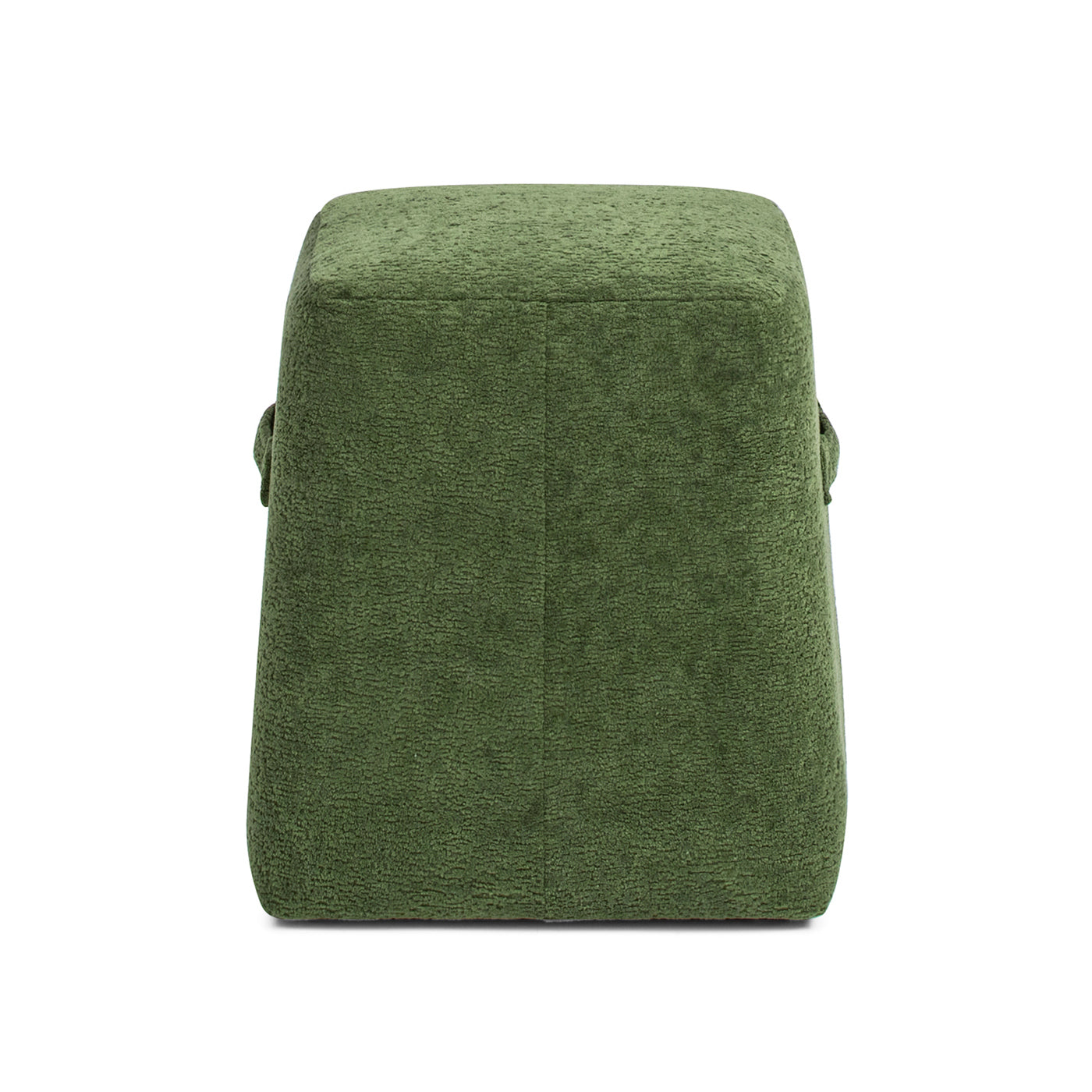 Clyde 14' Tapered Square Upholstered Ottoman, Moss Green