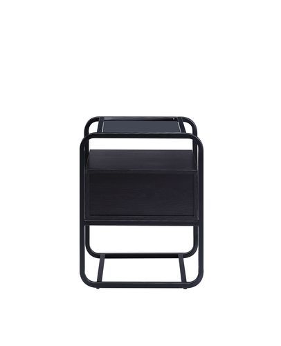 Colson Black Finish Accent Table