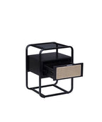 Colson Black Finish Accent Table