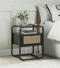 Colson Black Finish Accent Table