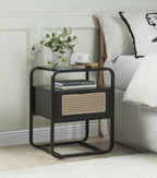 Colson Black Finish Accent Table