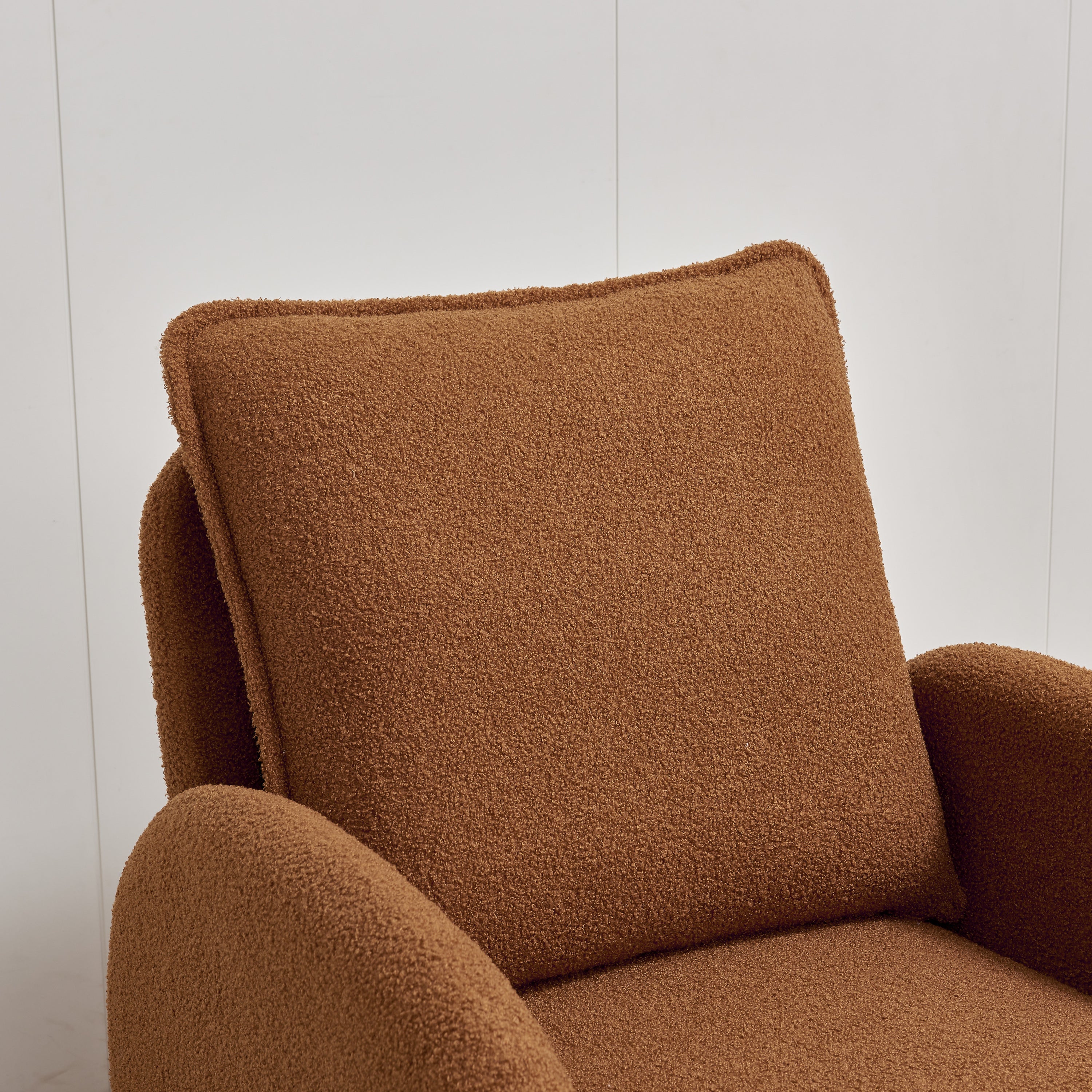 Modern Sherpa Upholstered Accent Chair,  Comfortable Living Room Armchair, Lounge chair for Bedroom, and Office – Stylish and Ergonomic Design