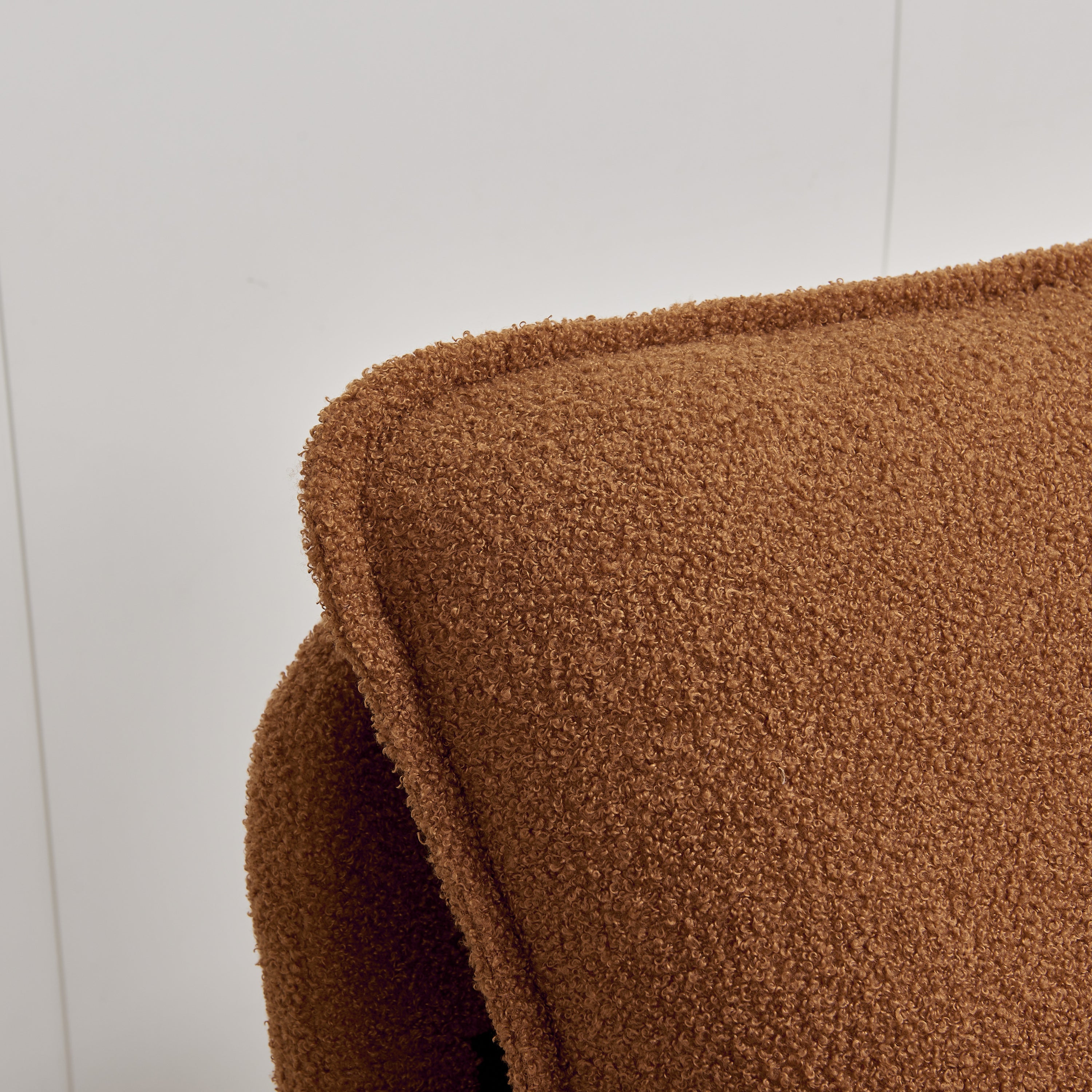 Modern Sherpa Upholstered Accent Chair,  Comfortable Living Room Armchair, Lounge chair for Bedroom, and Office – Stylish and Ergonomic Design