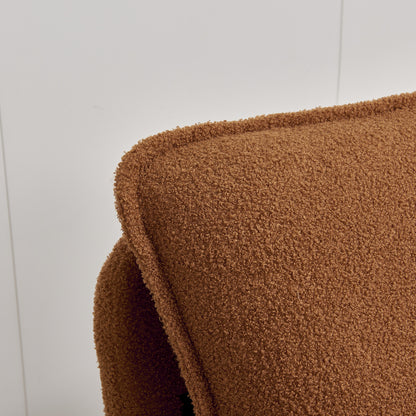 Modern Sherpa Upholstered Accent Chair,  Comfortable Living Room Armchair, Lounge chair for Bedroom, and Office – Stylish and Ergonomic Design