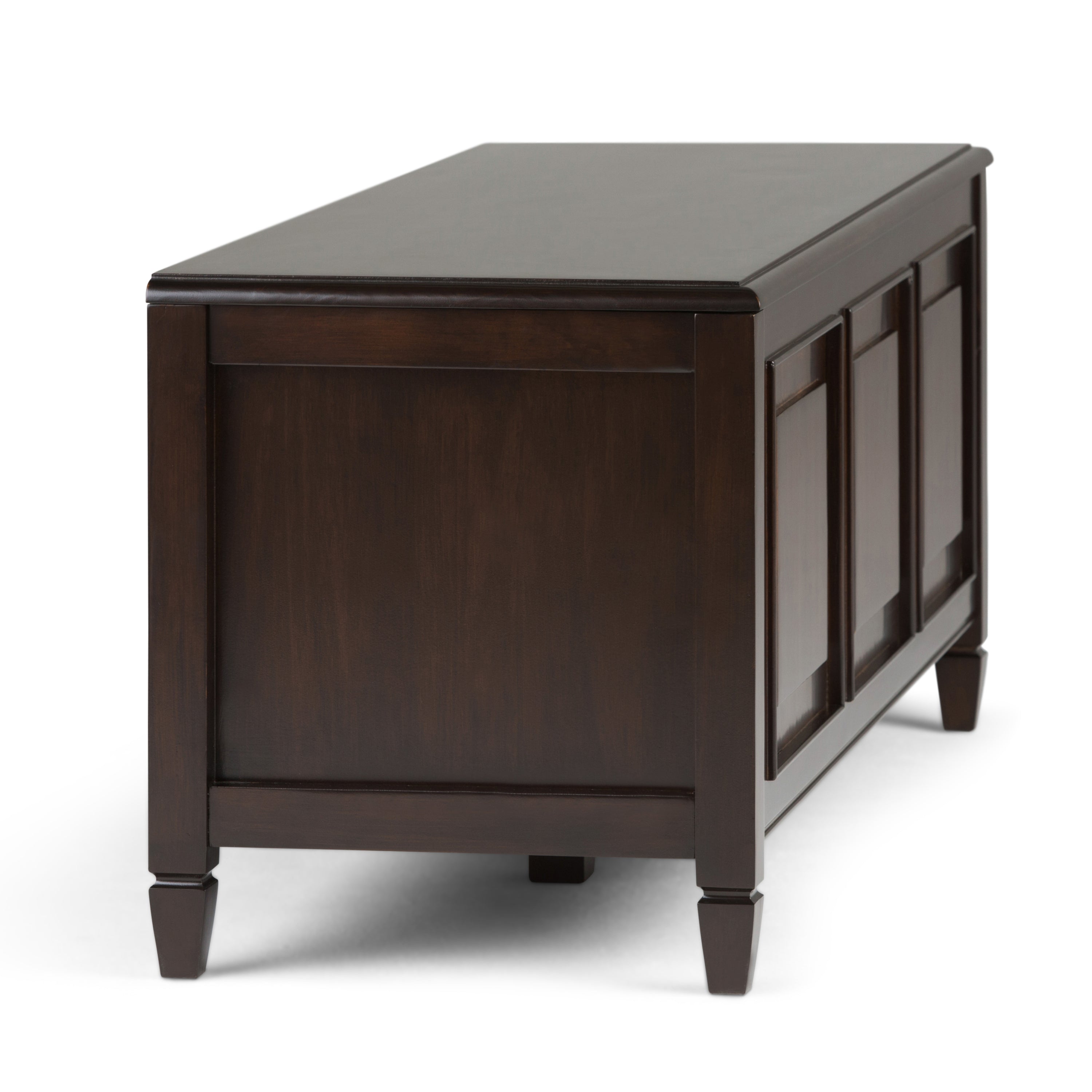 Connaught - Storage Bench Trunk - Dark Chestnut Brown