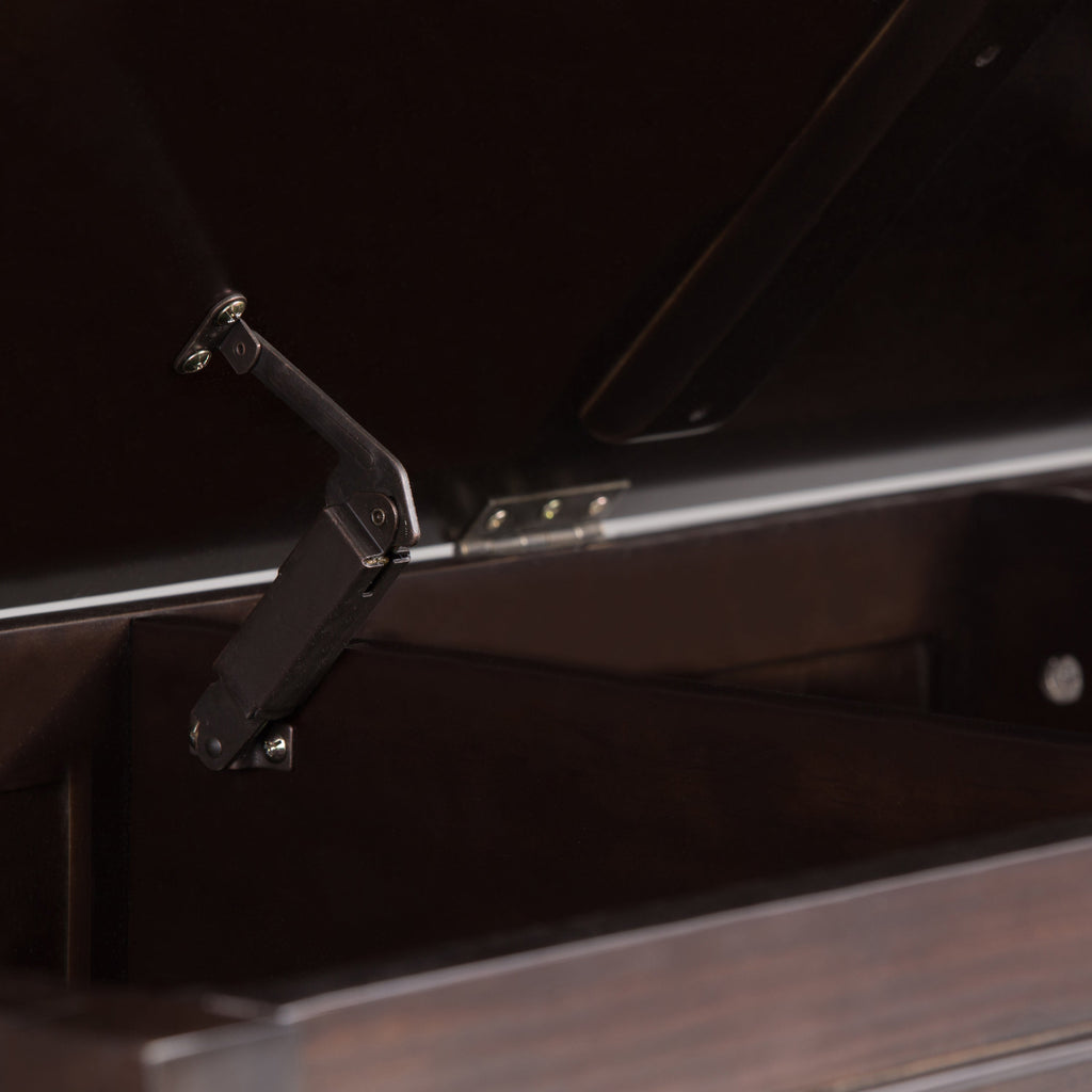 Connaught - Storage Bench Trunk - Dark Chestnut Brown