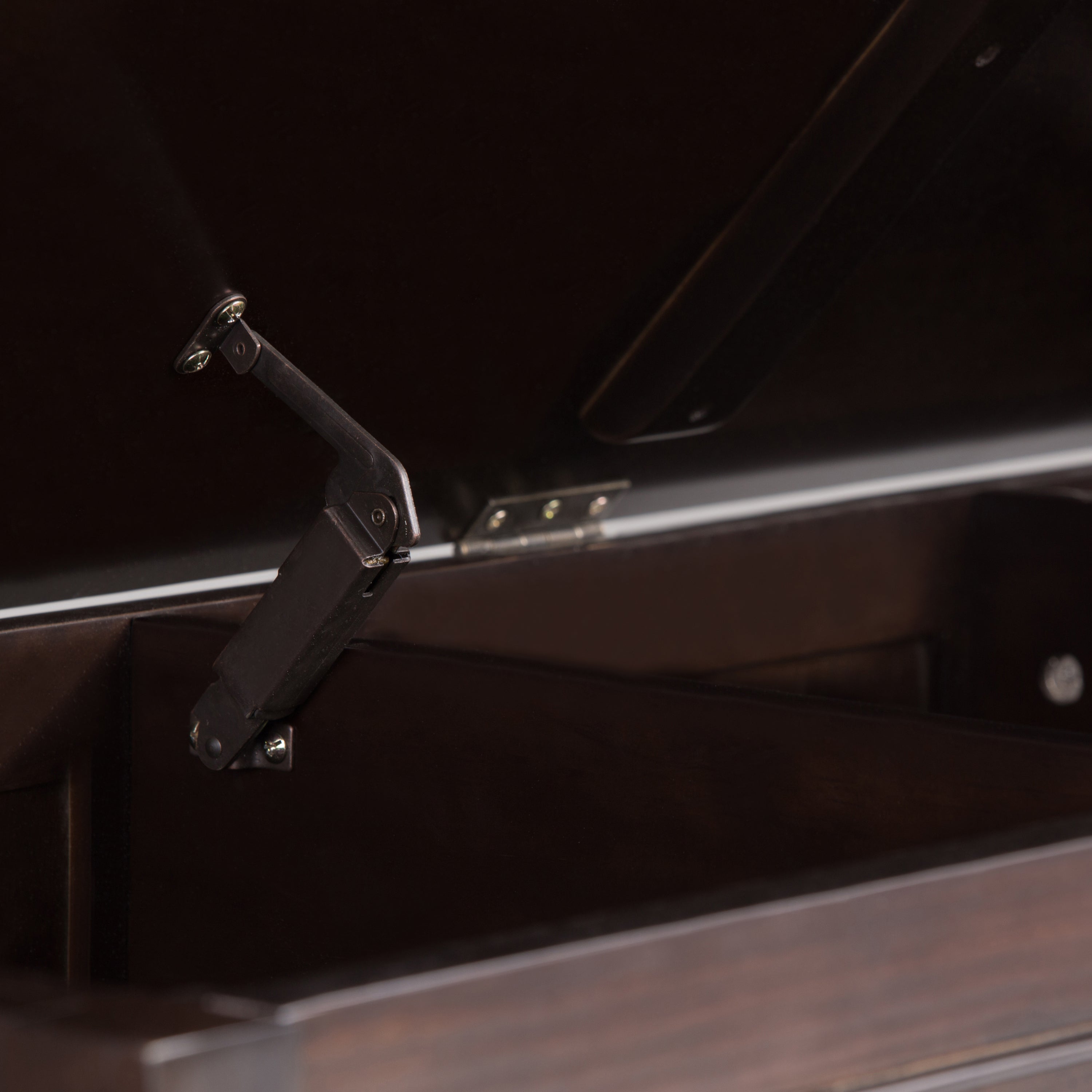 Connaught - Storage Bench Trunk - Dark Chestnut Brown