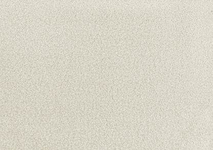 Contemporary Accent Chair Beige Boucle Fabric Upholstery Plywood Frame Pillow Cozy Living Room Furniture 1pc Comfort Chair