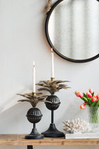 19.5" in Handsome Cleveland Mirror with Rope Strap Contemporary Design Circle Mirror with Grey Round Metal Frame for Wall Decor Bathroom, Entryway - Groovy Boardz