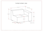 Rex Right Arm Sofa Module