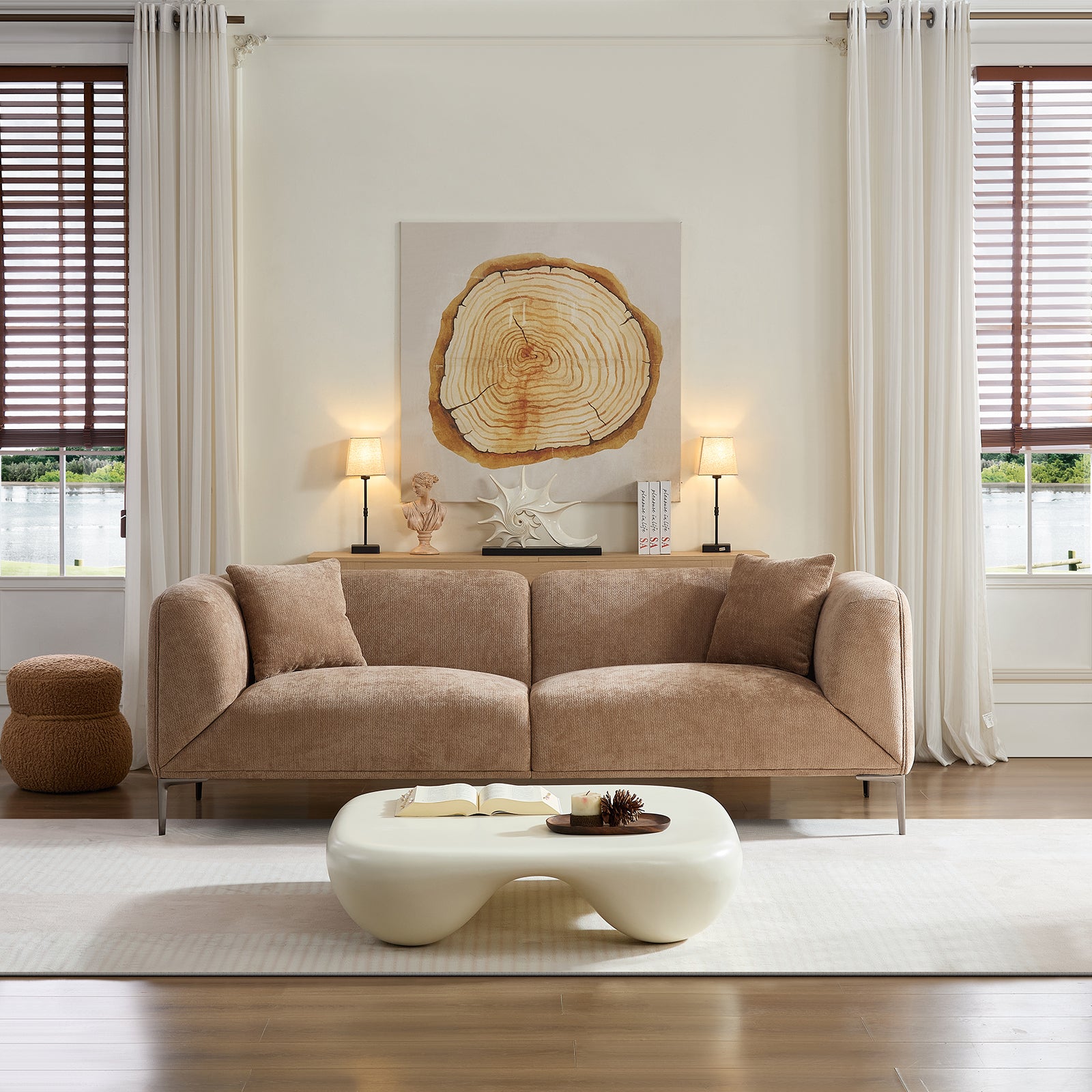 Modern Sofa for Living Room Family Movie Nights & Reading Hours Sofa